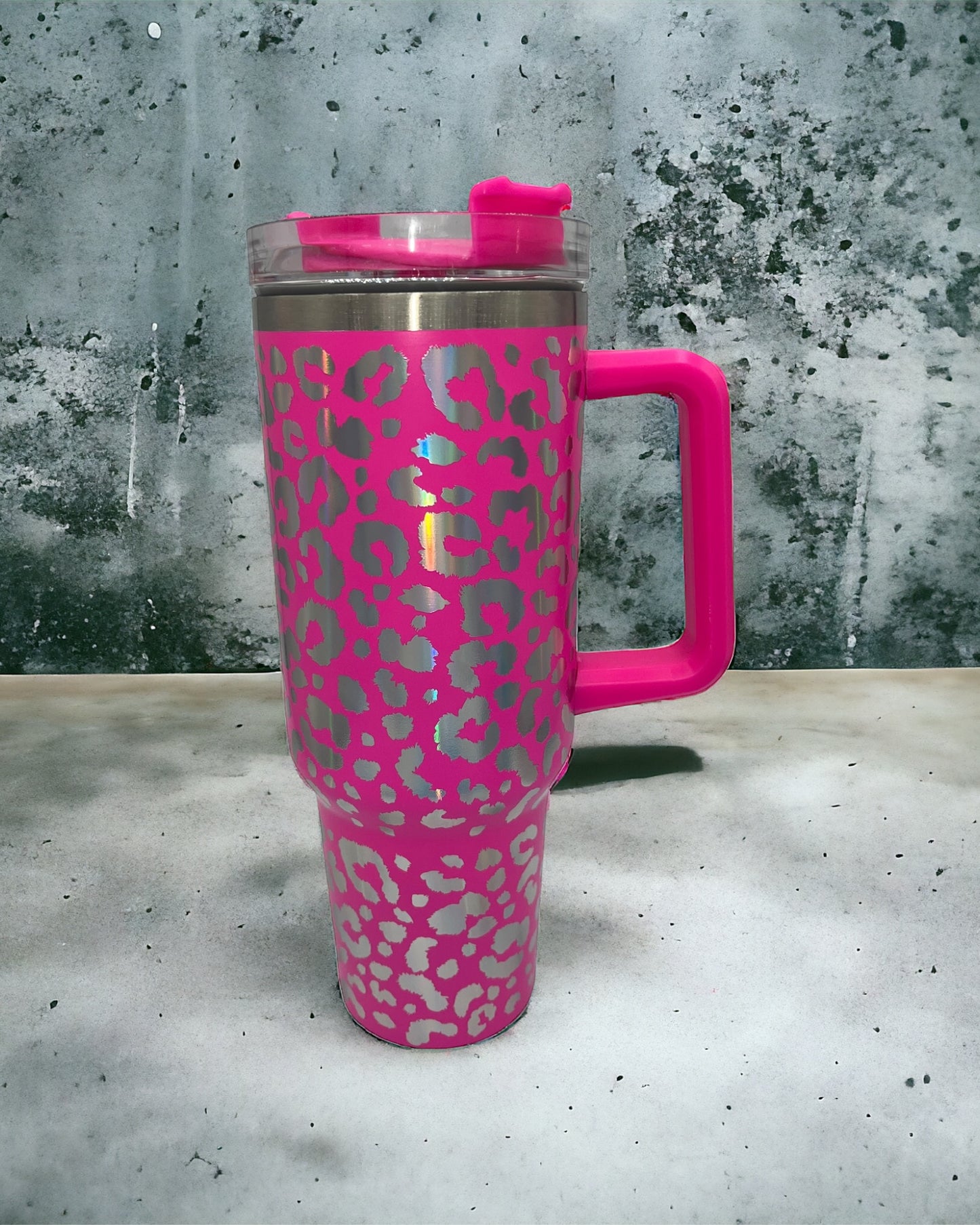 Leopard 40oz Tumbler in 5 different colors